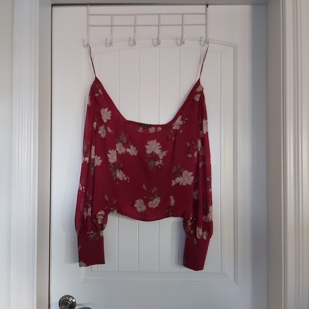 Dynamite Crop Top( Blouse)/B6